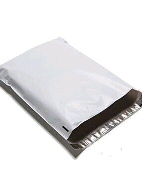 100 White Poly Bag 6" X 9"